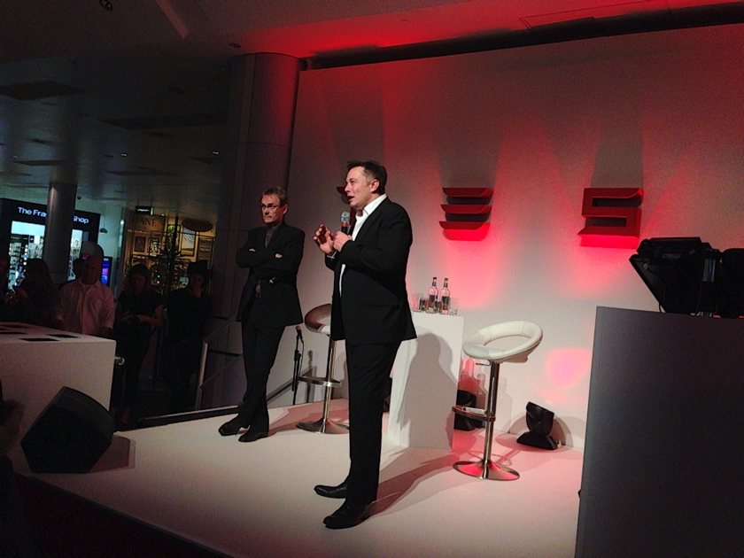 Tesla launch party Q&A with Eldon Musk