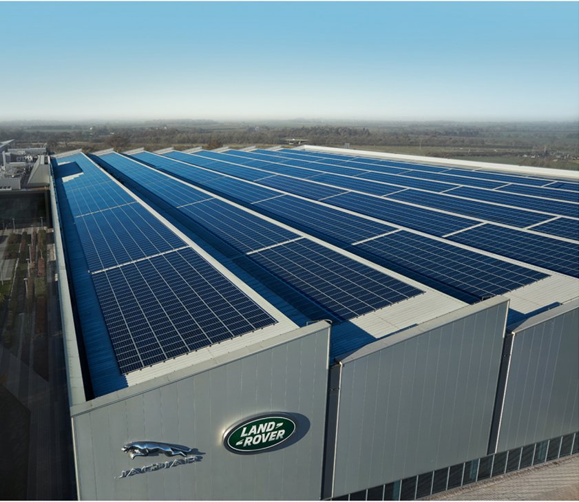 Jaguar Land Rover EMC Solar Panels copy