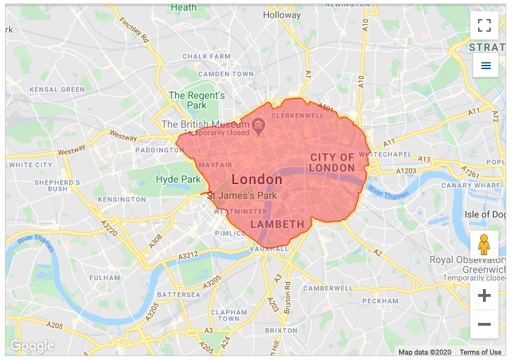 london zone for low emisions